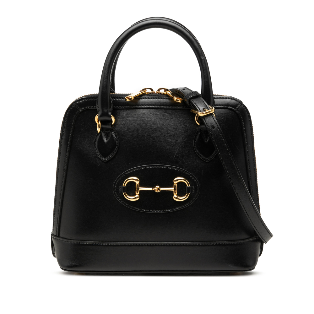 Pre-Loved Gucci Small Leather Horsebit 1955 Satchel